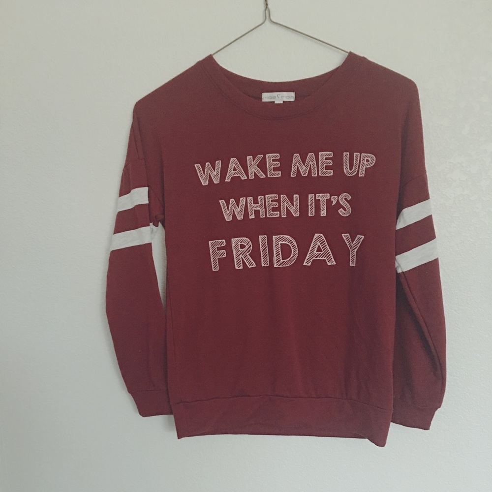 Red night shirt